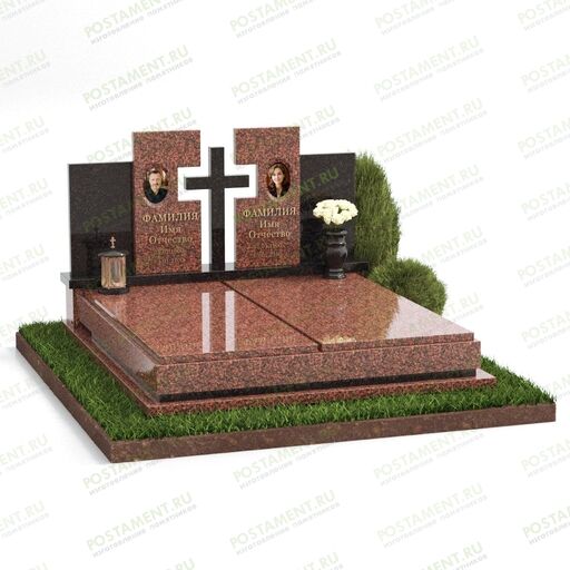 Комплекс комбинированный на две могилы 18944