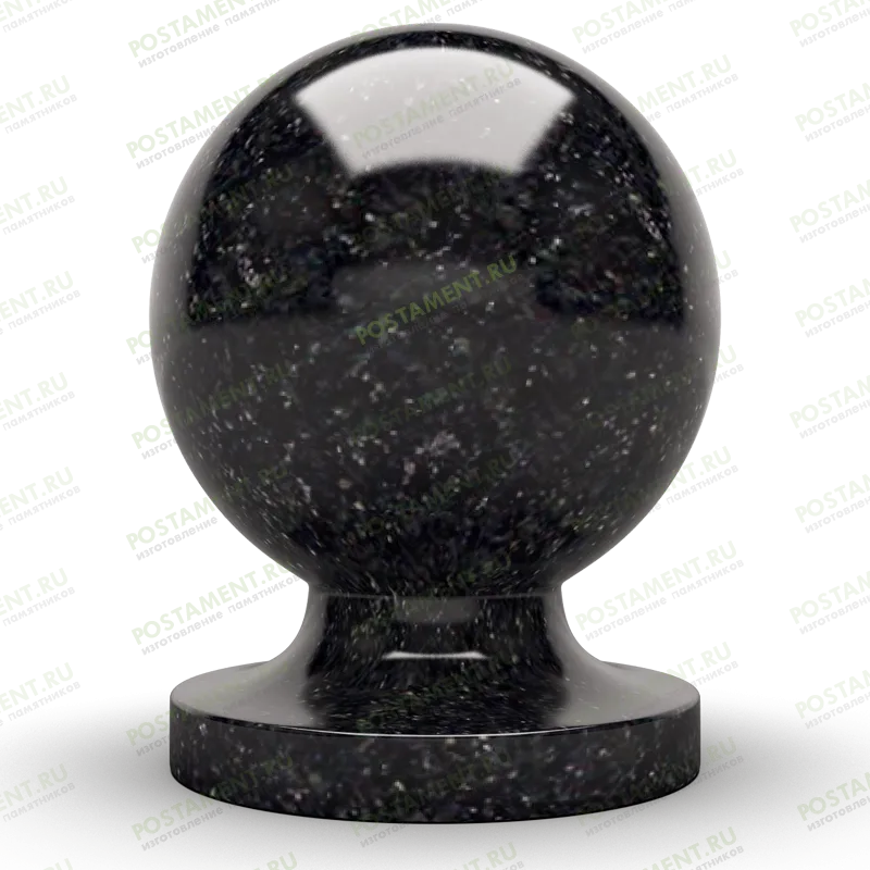 шар гранитный на цветник
