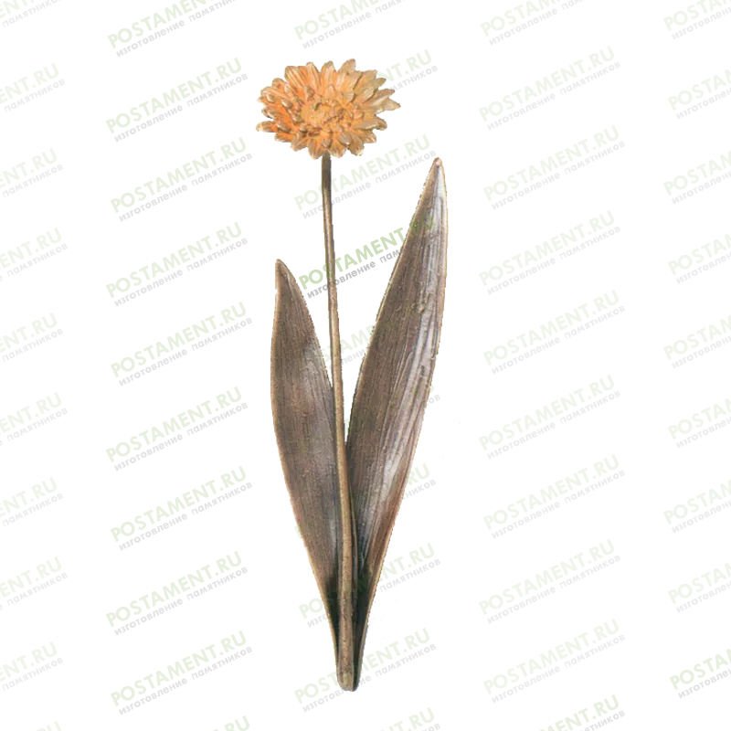 Гвоздика 82027 из бронзы на памятник