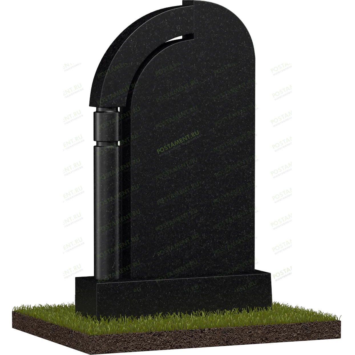 Полуарка на могилу