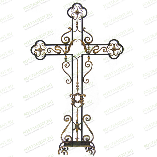 Крест кованый на могилу 92309
