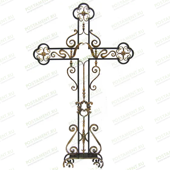 Крест кованый на могилу 92309
