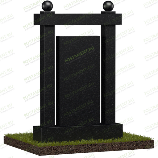 Памятник составной аркой на могилу
