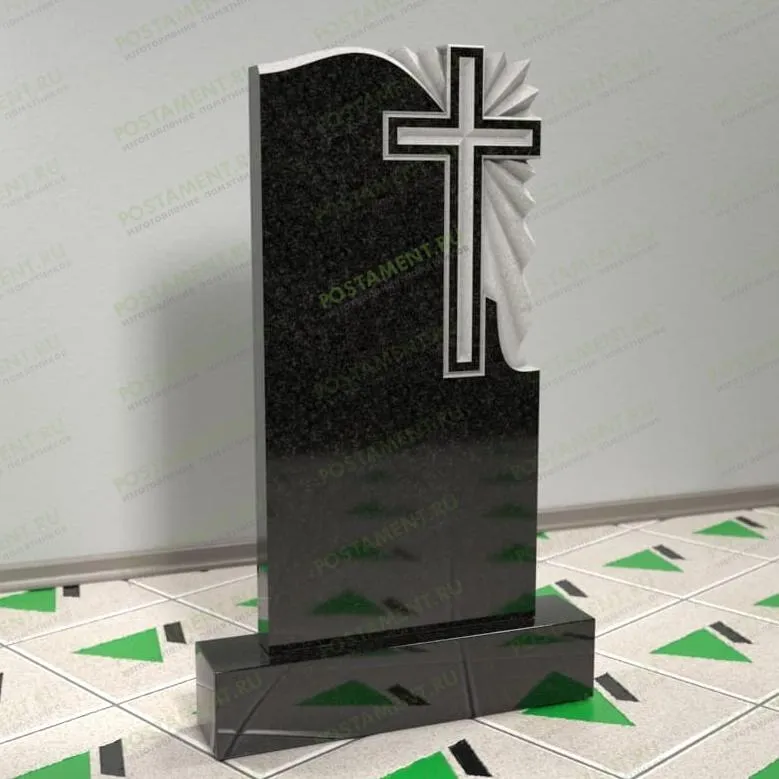 Памятник с крестом на могилу 11905