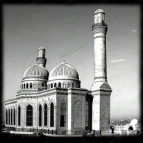 Мечеть с минаретом 97041