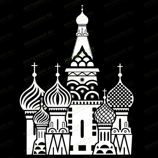 Собор Василия Блаженного на памятнике