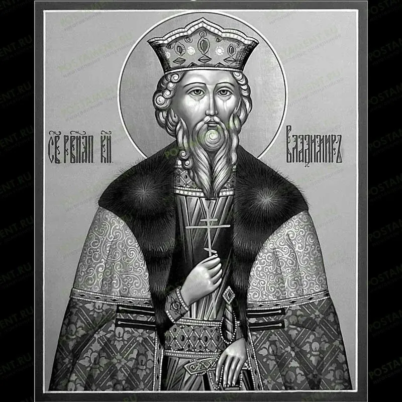 Святой равноапостольный князь Владимир на памятник 98002