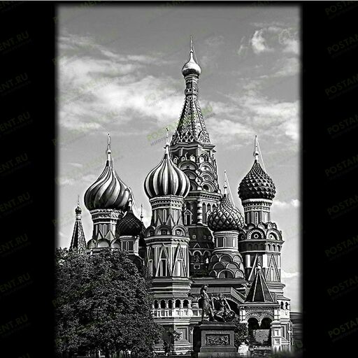 Храм Василия Блаженного на памятник