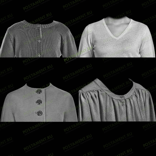 Женская одежда на гранитный памятник