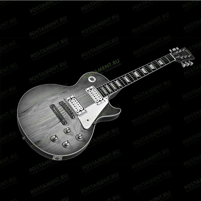 Изображение гитары на памятник гитаристу