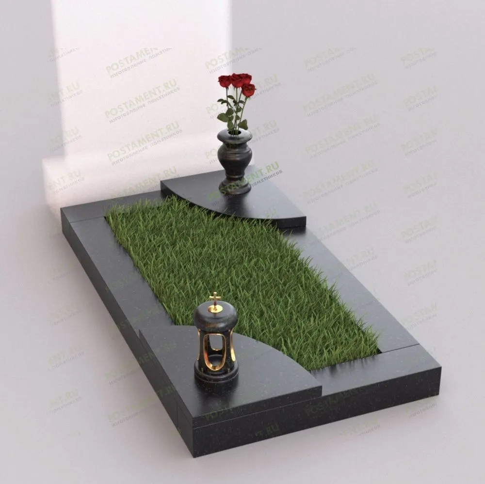 Памятник с подставками под вазы 81032