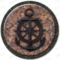 Значок с якорем на памятник 91940