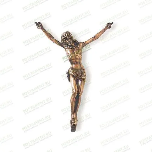 Иисус распятие из бронзы на памятник 82099