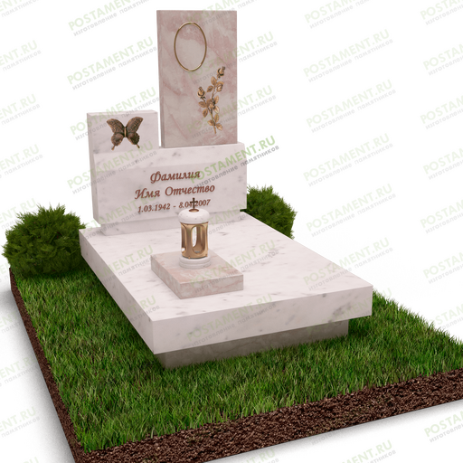 Мемориальный комплекс детский с бабочкой 18876