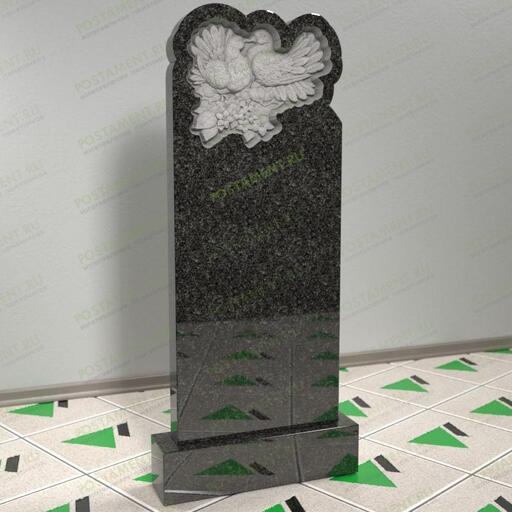 Памятник с голубями 12912