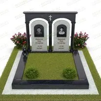 Мемориальный комплекс с двумя арками № 18850