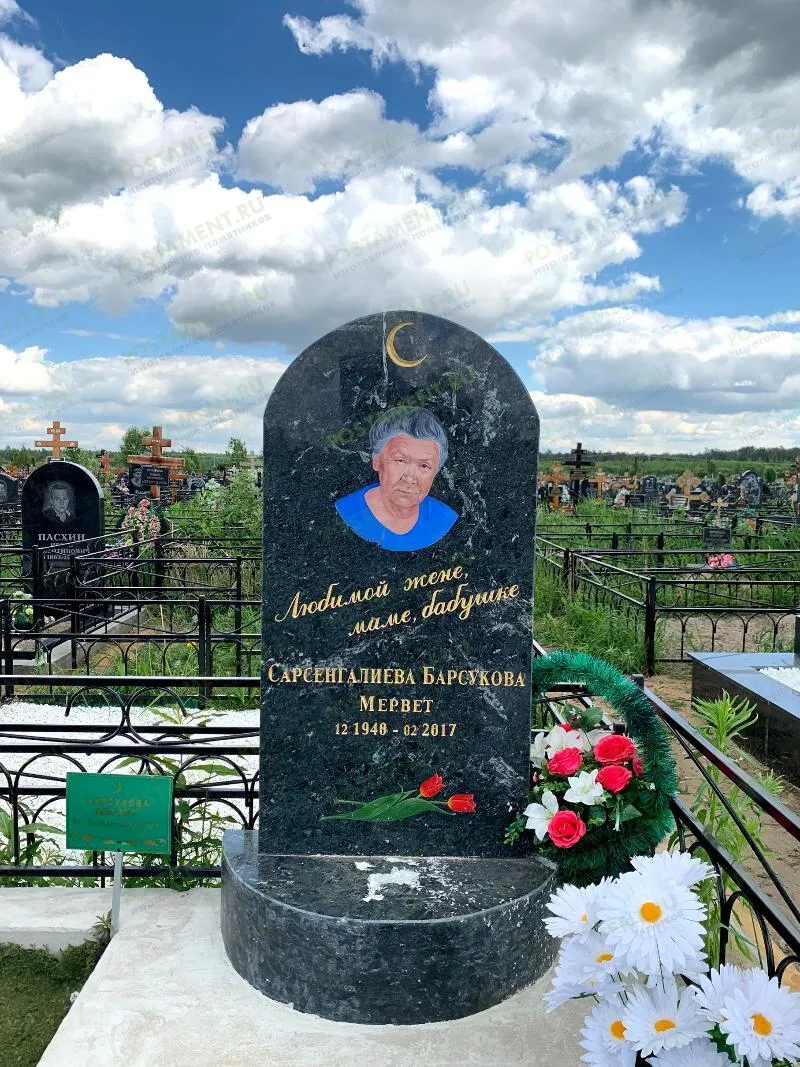 Текст на памятник бабушке, гранит Сопка Бунтина