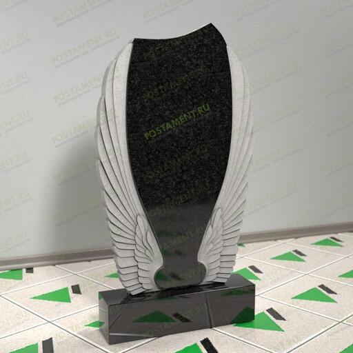 Памятник с крыльями на могилу 12909