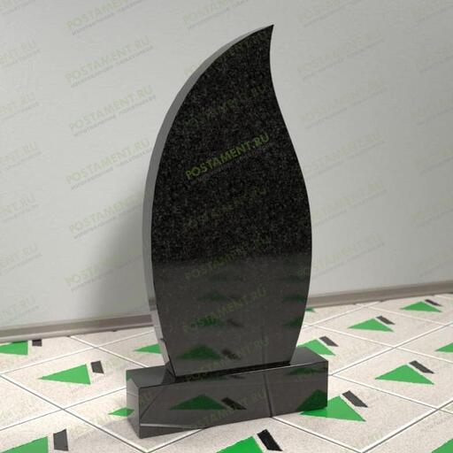 Памятник из гранита свеча 11012