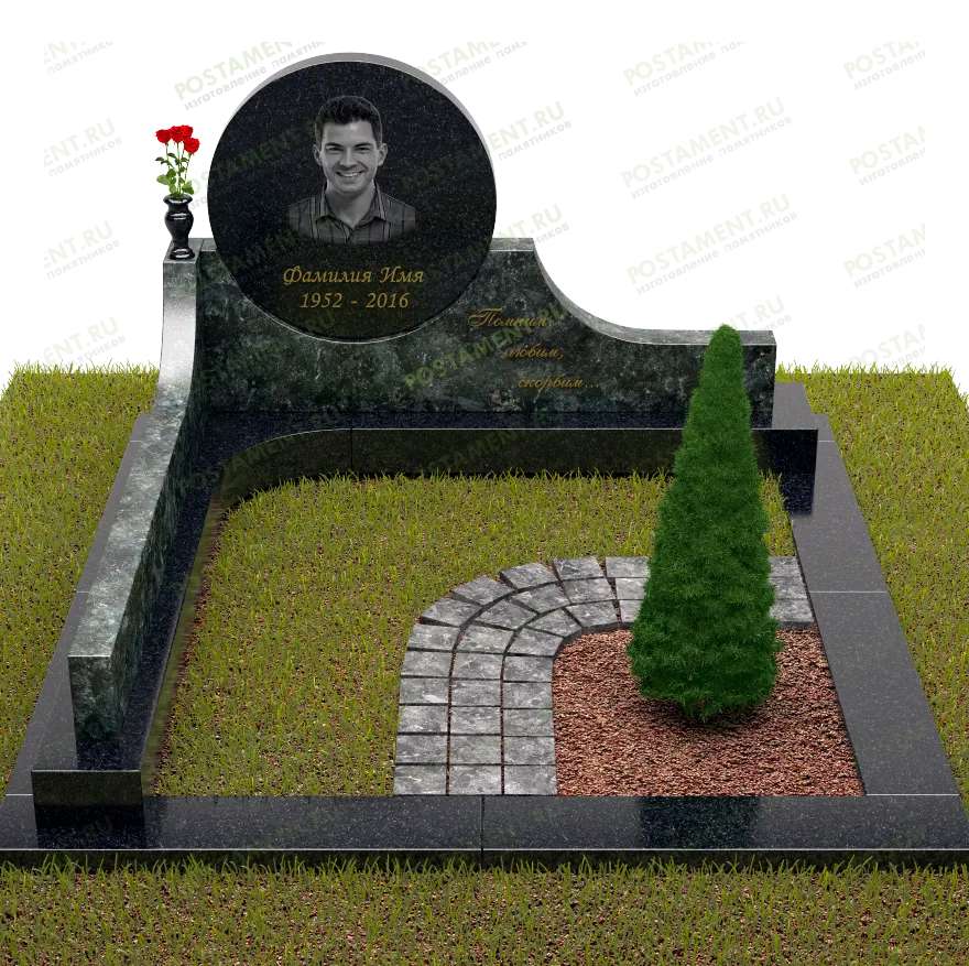 Красивый комплекс на могилу 18817