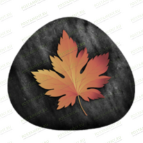 Листик из керамики на памятник 91972