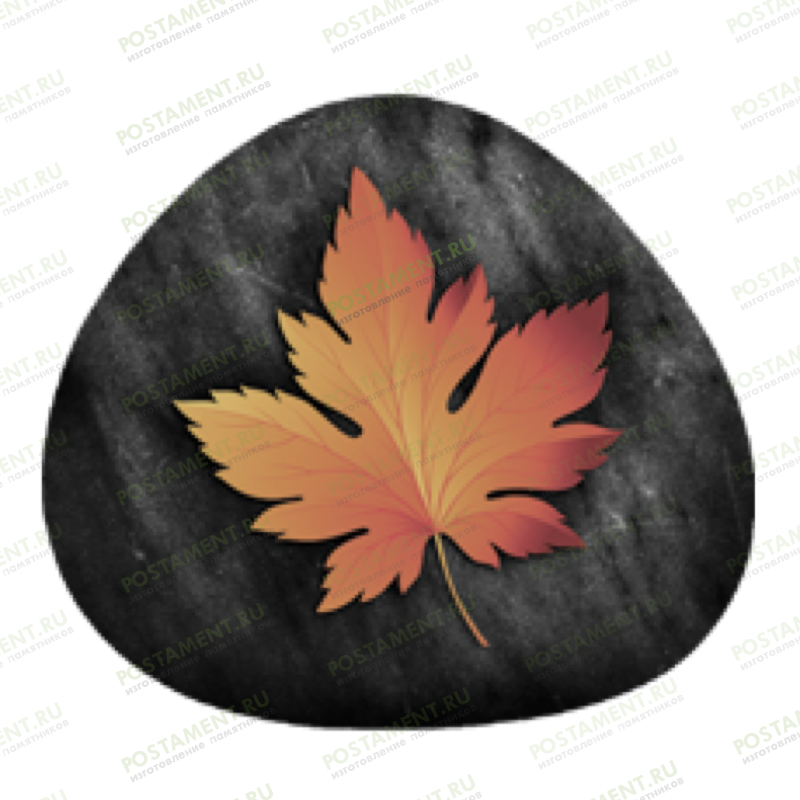 Листик из керамики на памятник 91972