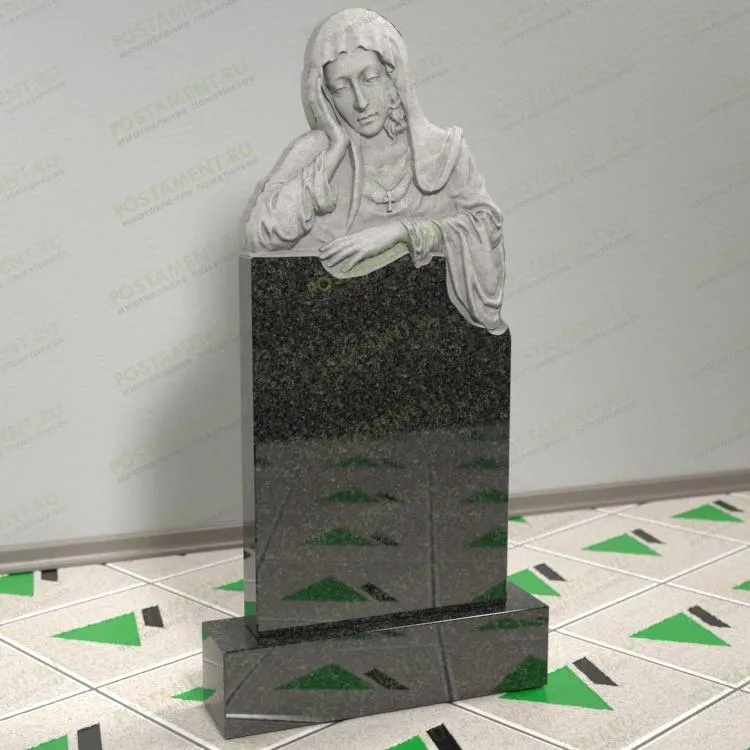 Памятник с ангелом скорбящим 14117