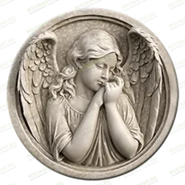 Ангел из керамики на памятник 91990