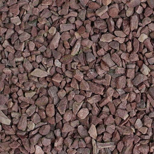 Декоративный щебень на могилу красный