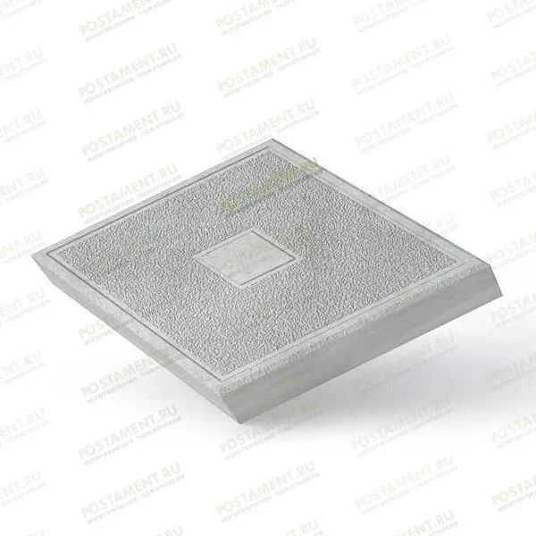 Тротуарная плитка Ромб на могилу 60019