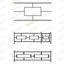 Ограда сварная 30007