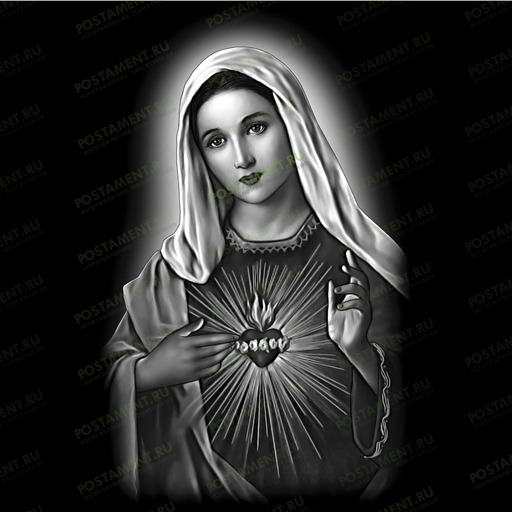 Непорочное Сердце Пресвятой Девы Марии на памятник 98055