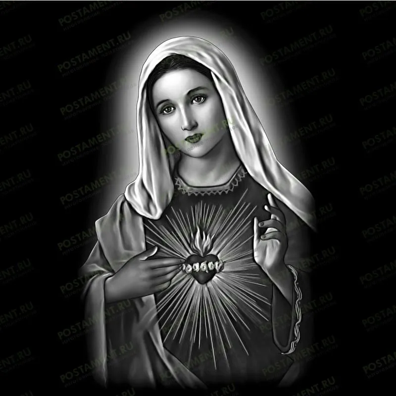 Непорочное Сердце Пресвятой Девы Марии на памятник 98055