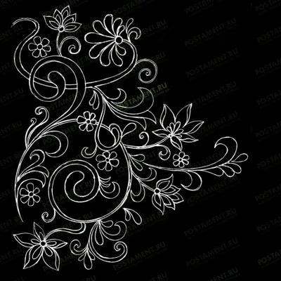 Виньетка для украшения памятника 96043