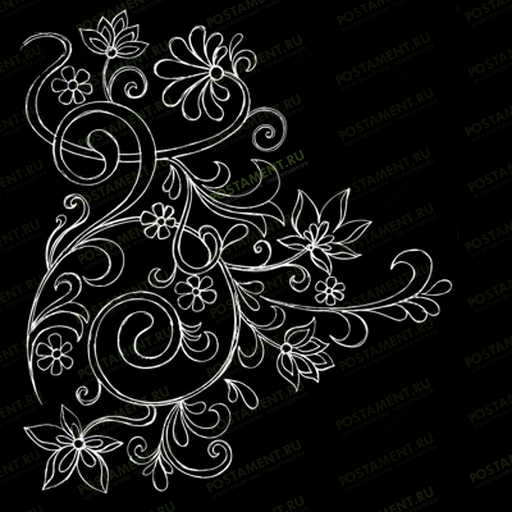 Виньетка для украшения памятника 96043