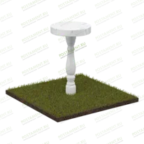 Столик из гранита 54010 для оформления могилы