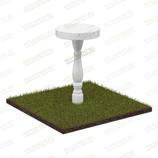 Столик из мрамора на кладбище 54010
