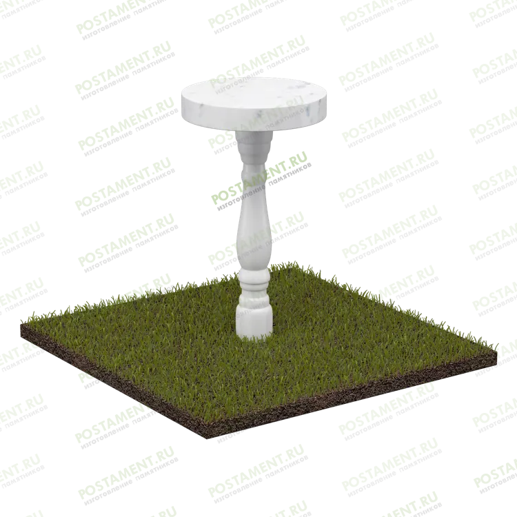 Столик из мрамора на кладбище 54010
