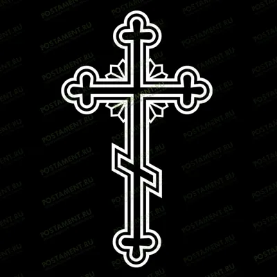 Крест для нанесения на памятник 93008