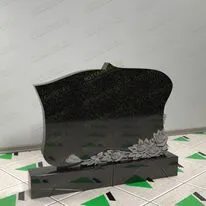 Памятник на могилу с розами № 17653