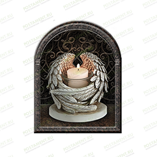 Свечка из керамики на памятник 91989