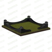 Каменная ограда на могилу 22129