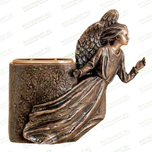 Вазочка с ангелом на памятник 82137