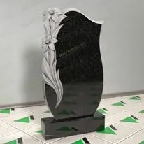 Памятник с лилиями № 12561