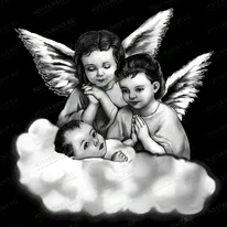 Ангелы на облаке 94049