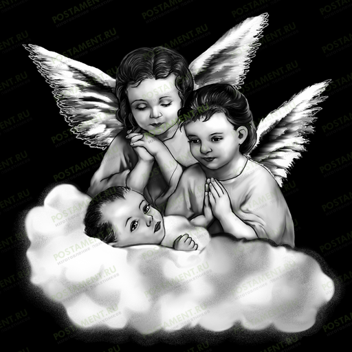 ангелочки на памятник гравировка