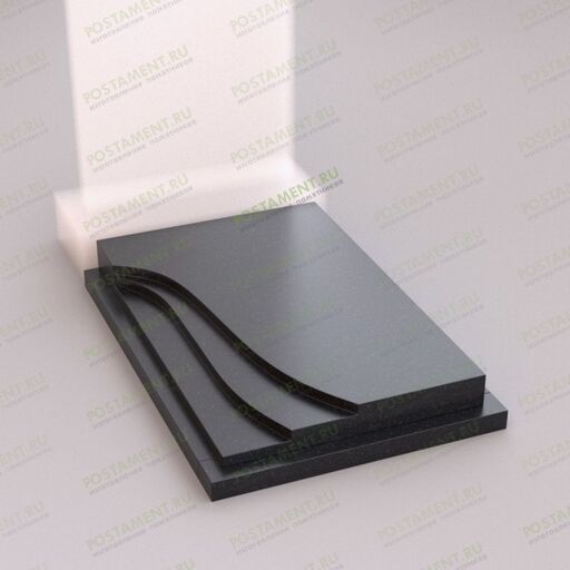 Цветник с перьями на могилу 81046