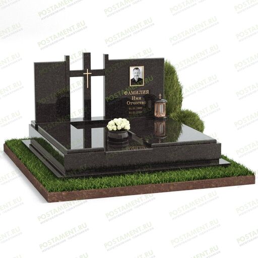 Семейный мемориальный комплекс с крестом 18947