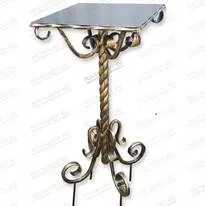 Столик кованый "Ода" 50009 для оформления могилы