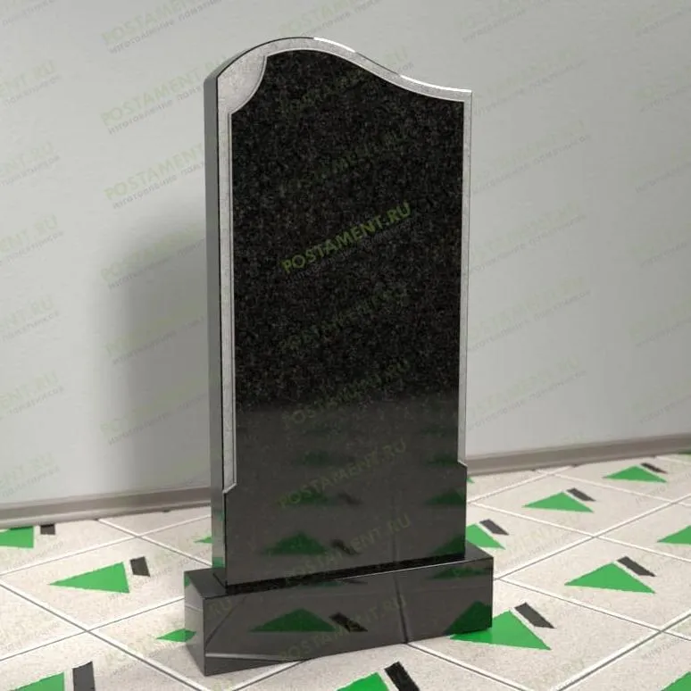 Классическое надгробие волной